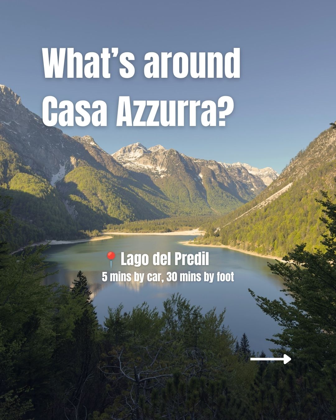 Casa Azzurra Instagram post