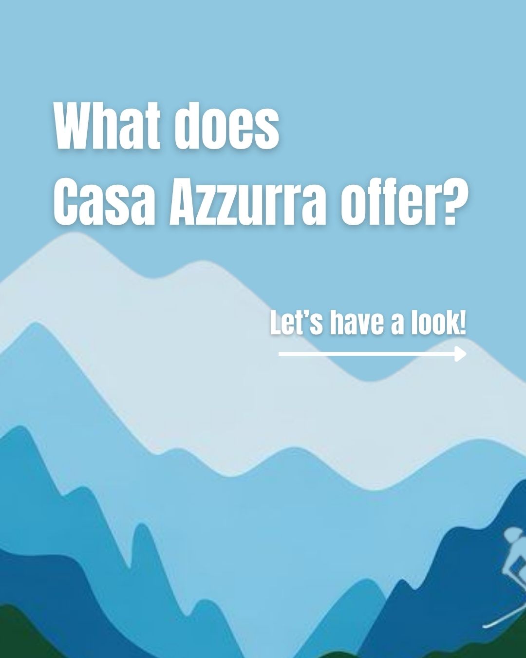 Casa Azzurra Instagram post